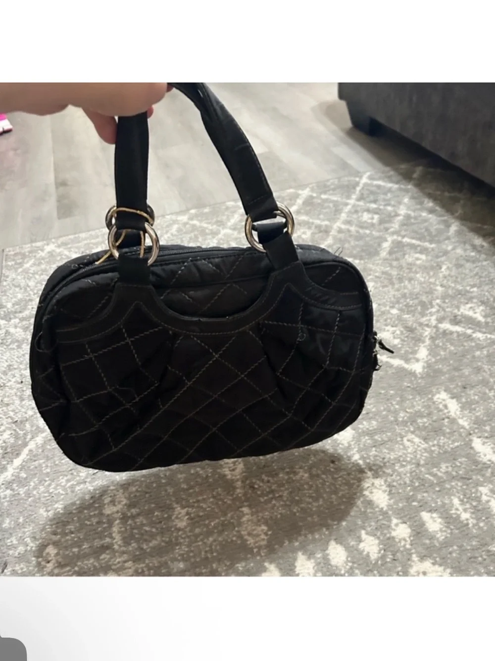 Vera Bradley Bowler Type  Quilted Top-Handle Women’s Bag